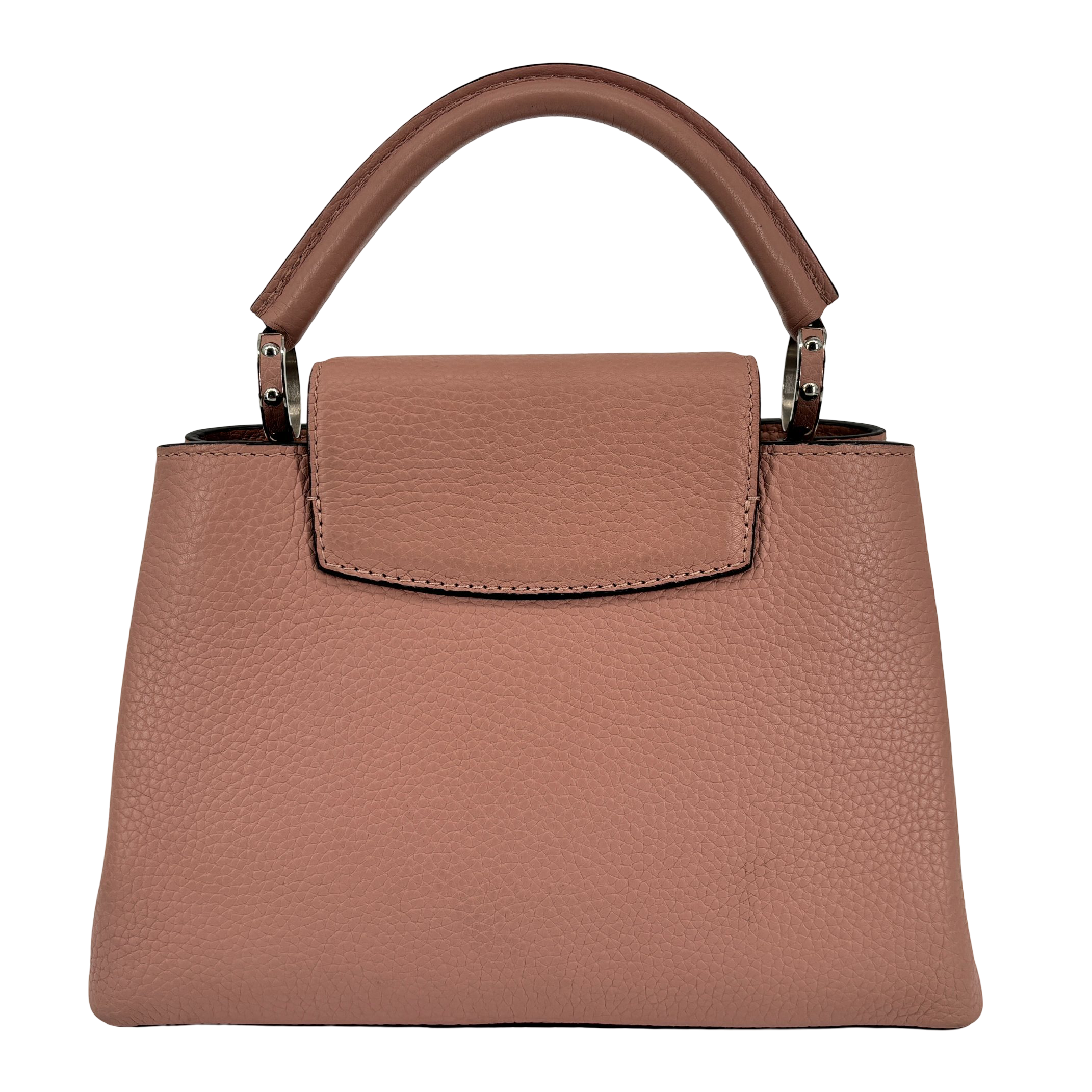 Louis Vuitton Capucines BB Rose Leather