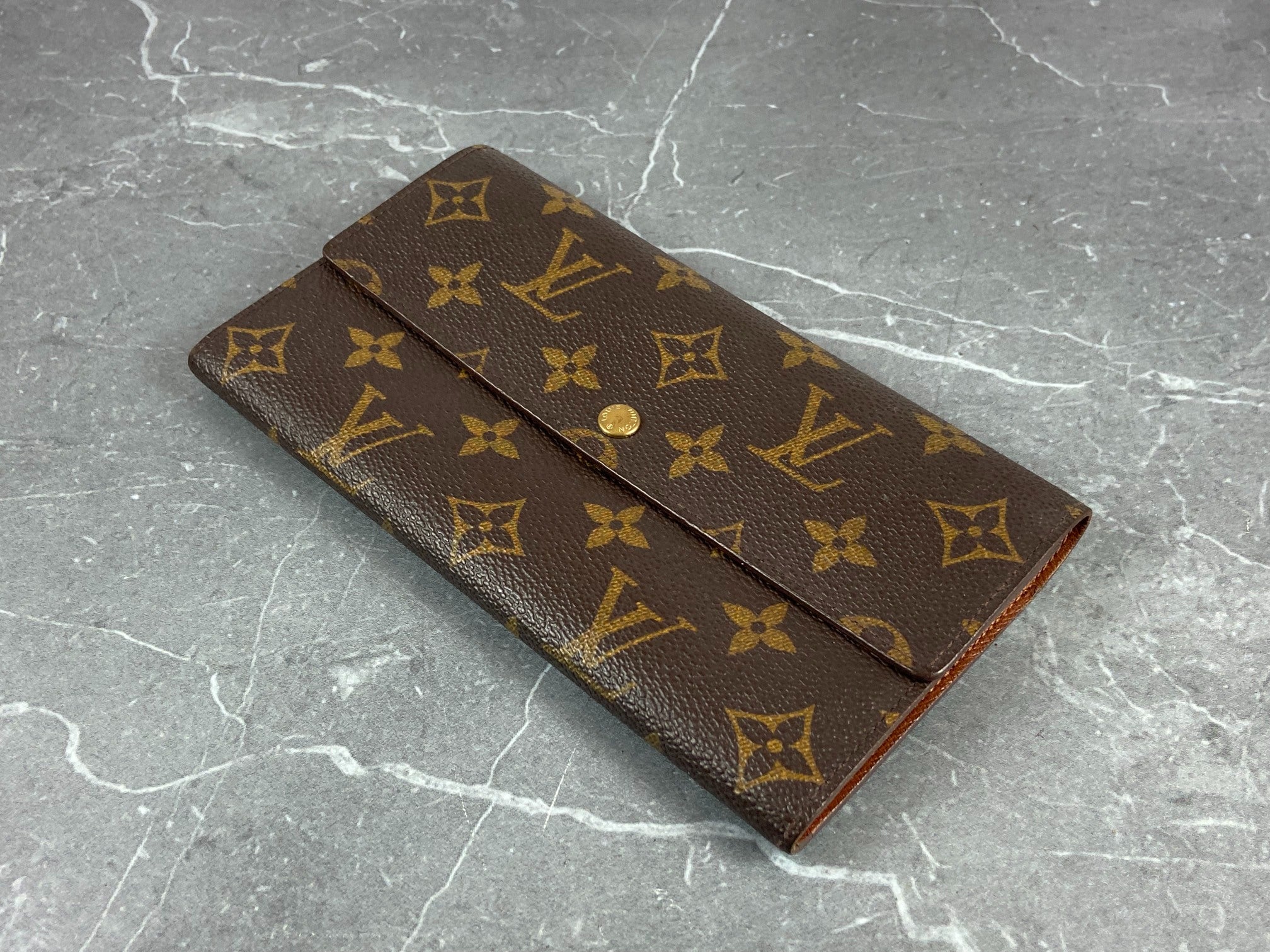 Louis Vuitton Sarah Wallet Monogram Canvas