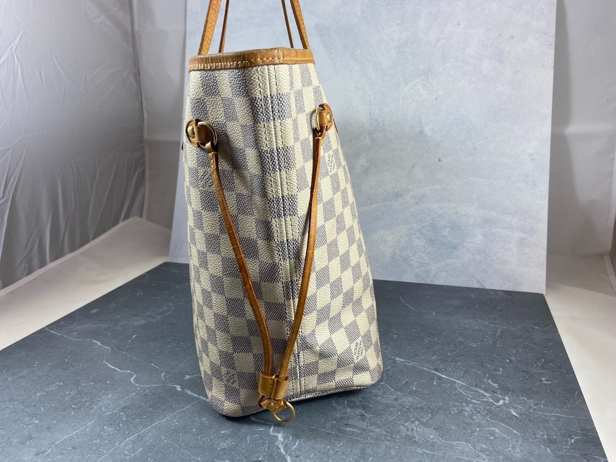 Louis Vuitton Neverfull MM Damier Azur Canvas