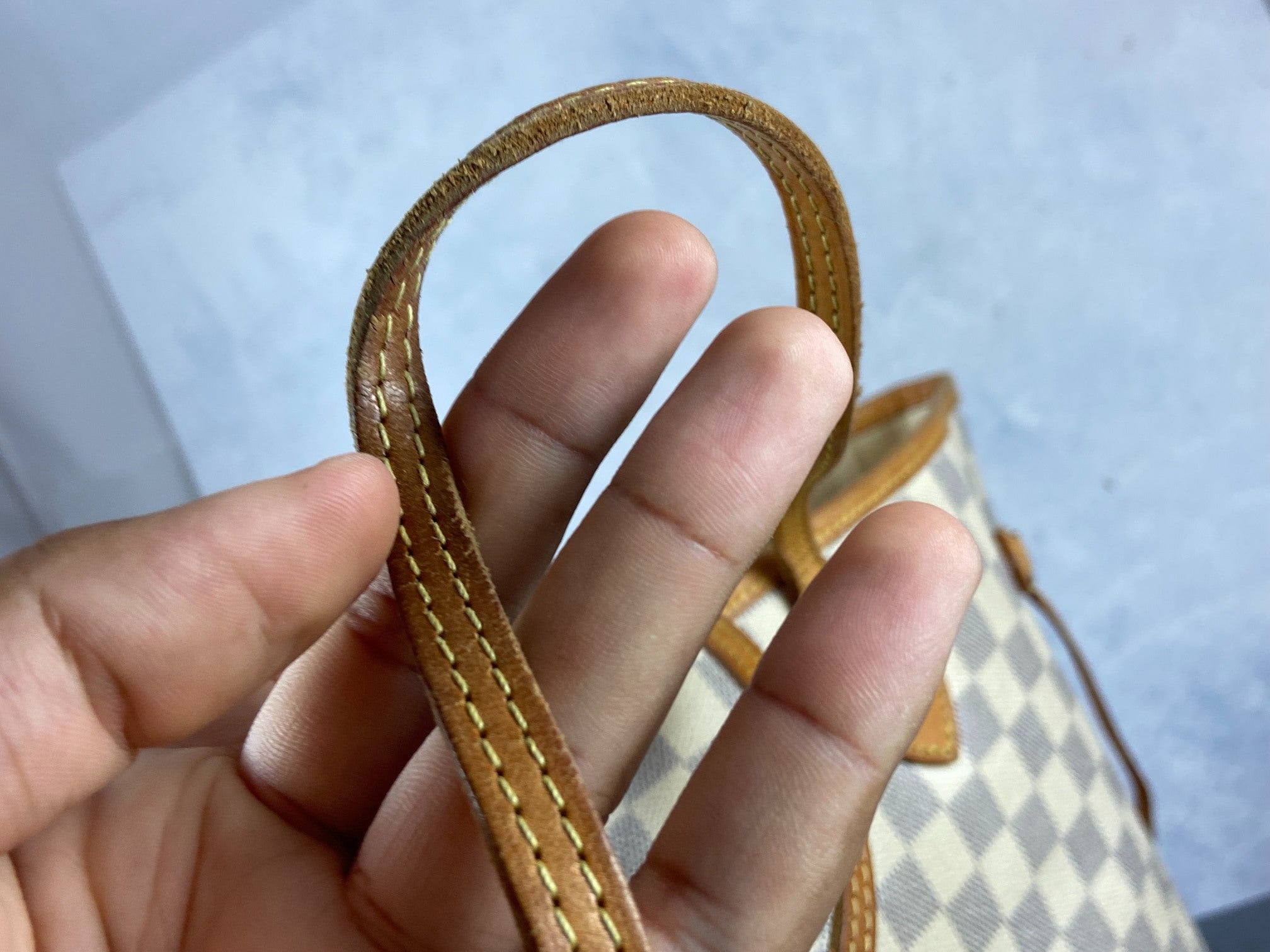 Louis Vuitton Neverfull MM Damier Azur Canvas