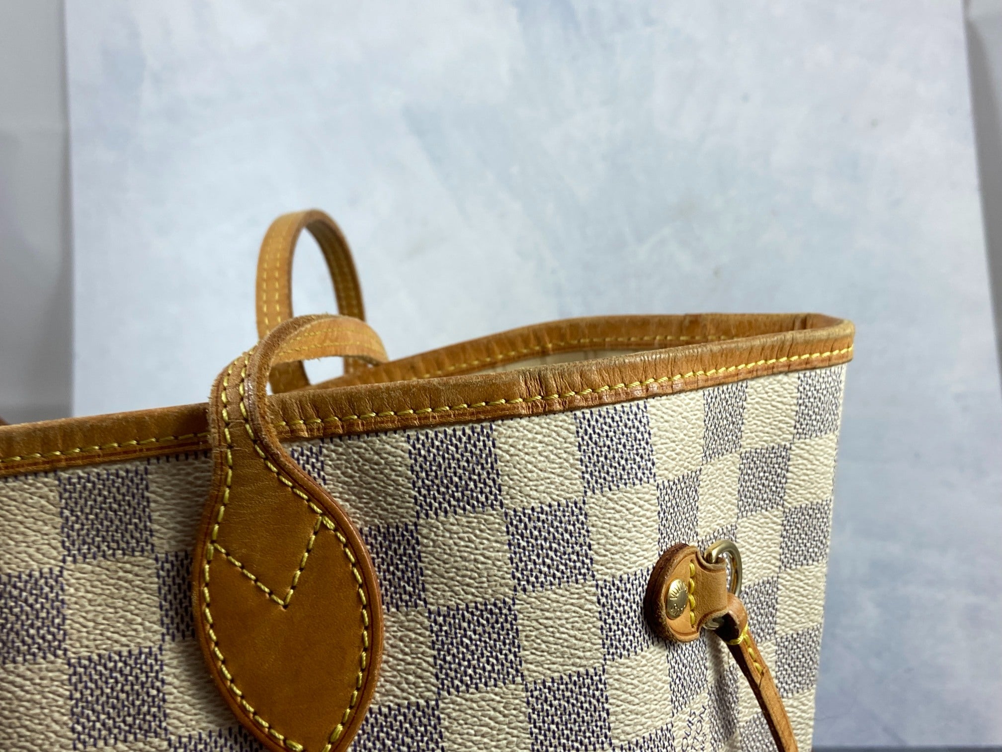 Louis Vuitton Neverfull MM Damier Azur Canvas