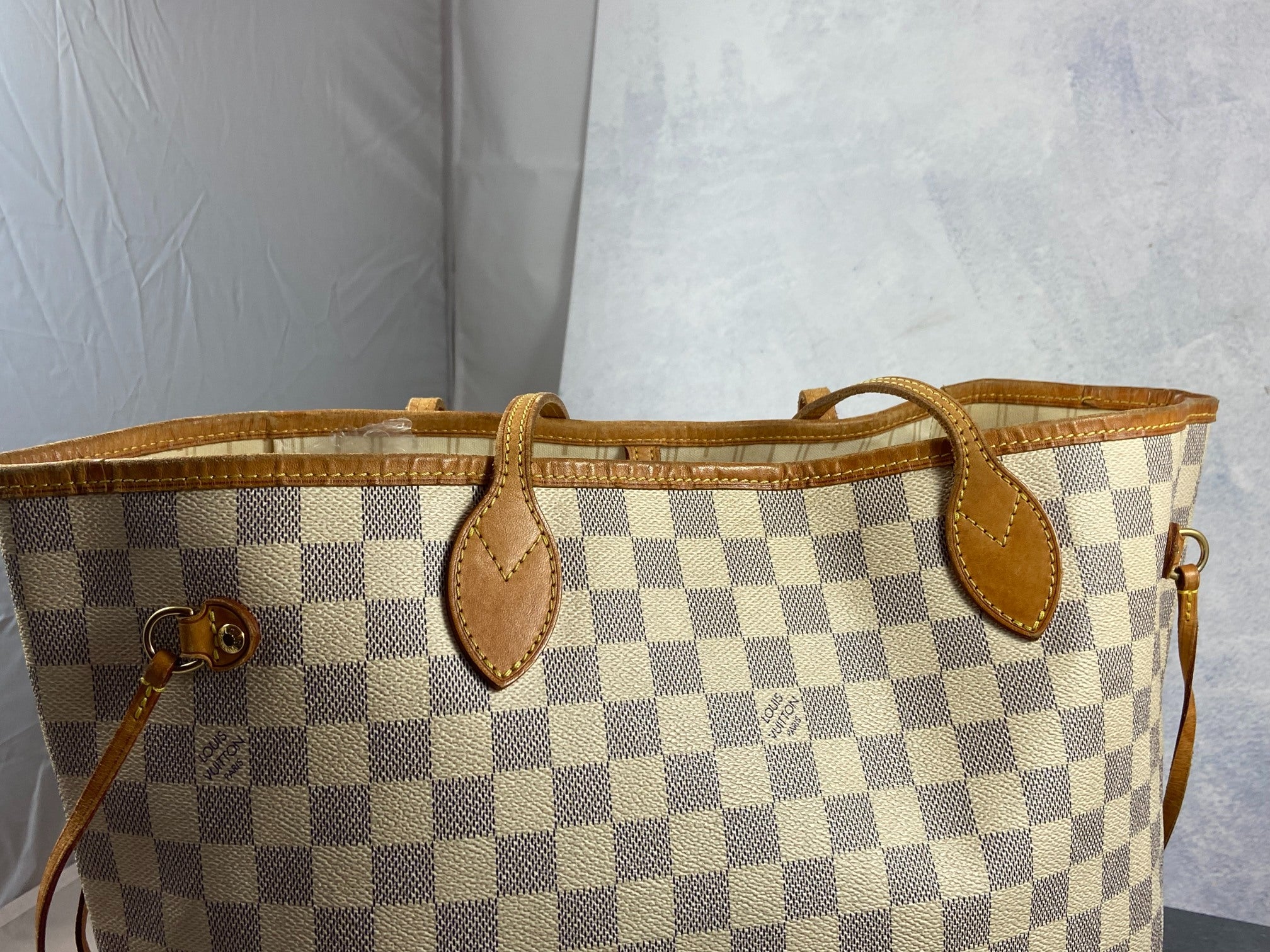 Louis Vuitton Neverfull MM Damier Azur Canvas