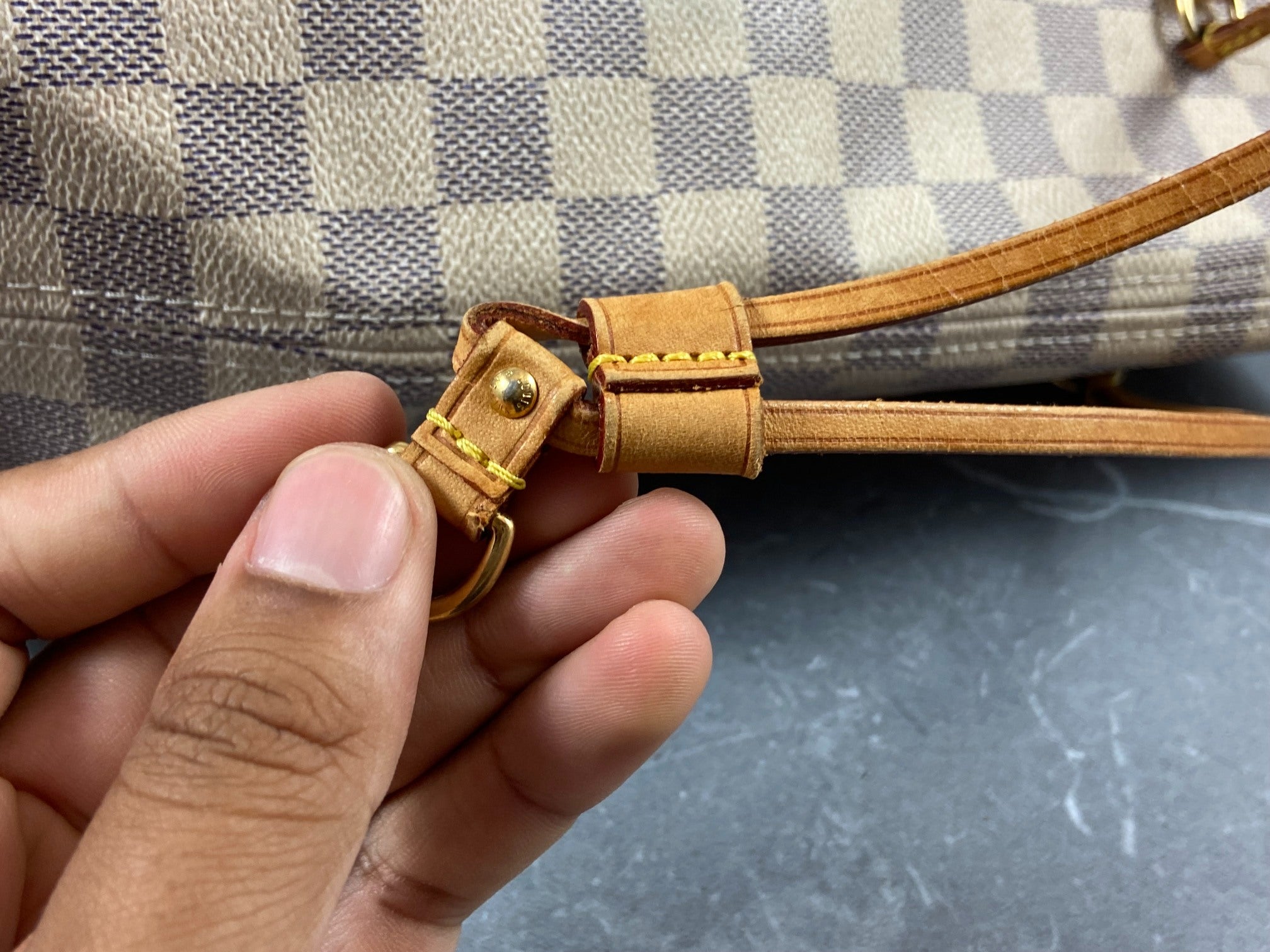 Louis Vuitton Neverfull MM Damier Azur Canvas