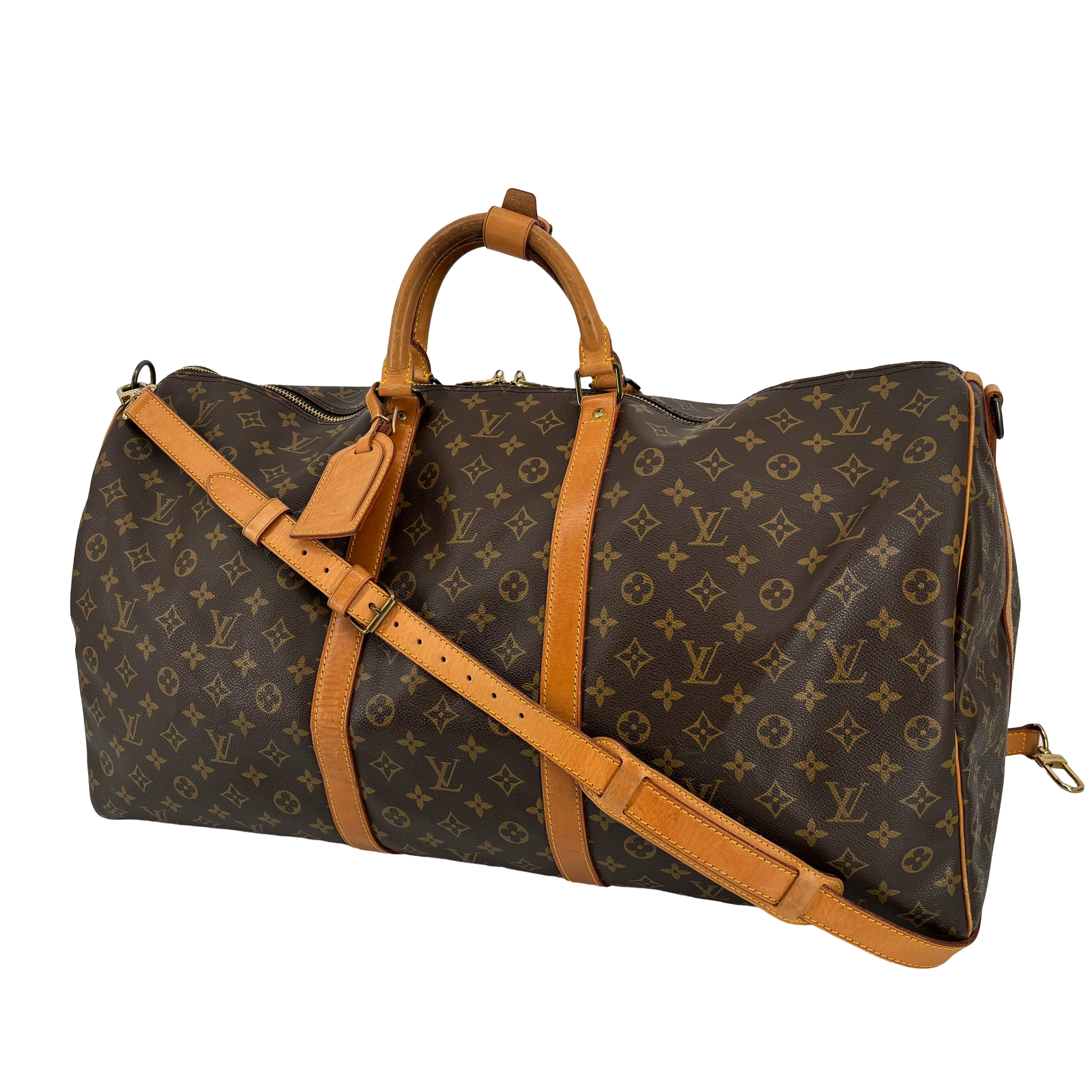 Louis Vuitton Keepall 60 Bandoulière Monogram Canvas