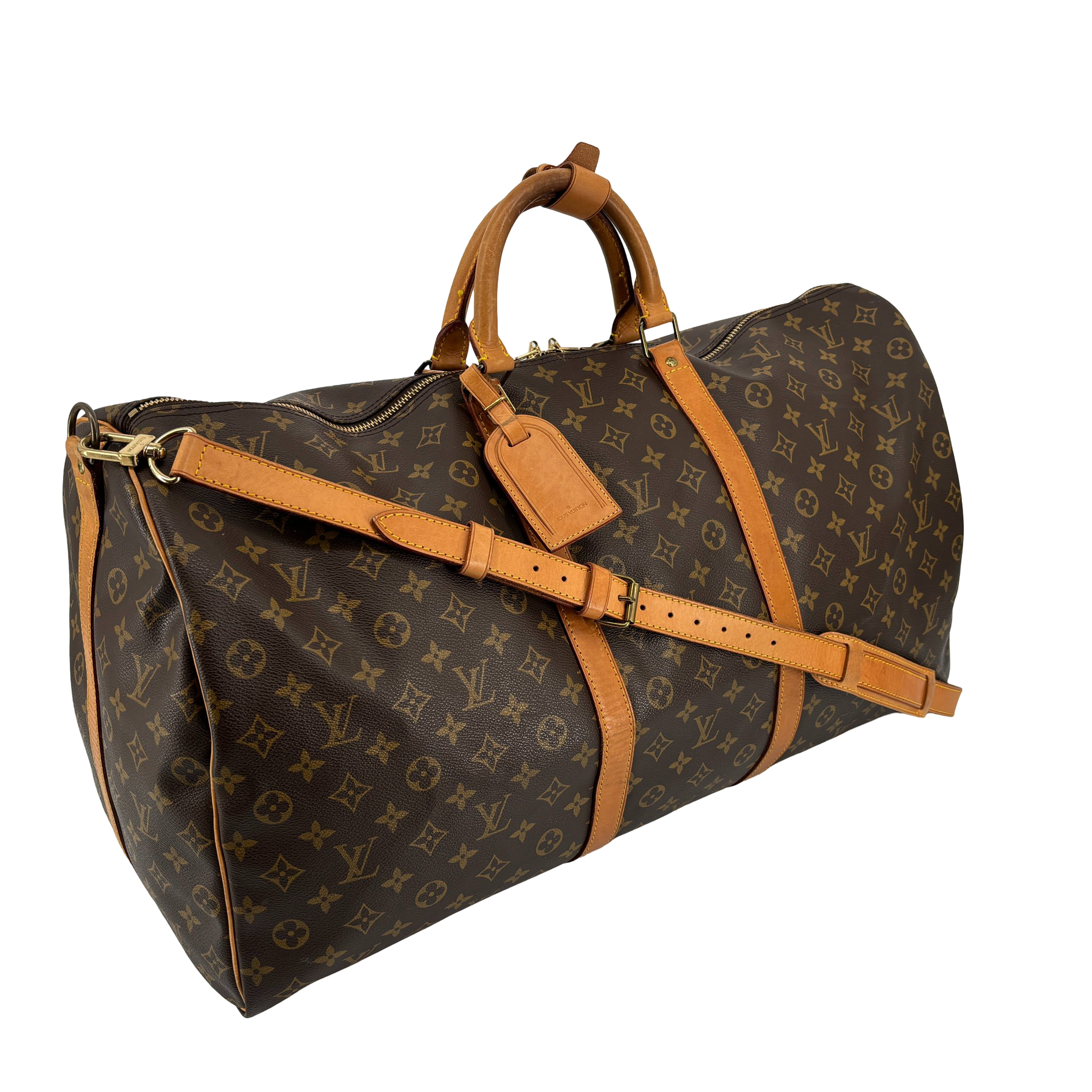 Louis Vuitton Keepall 60 Bandoulière Monogram Canvas