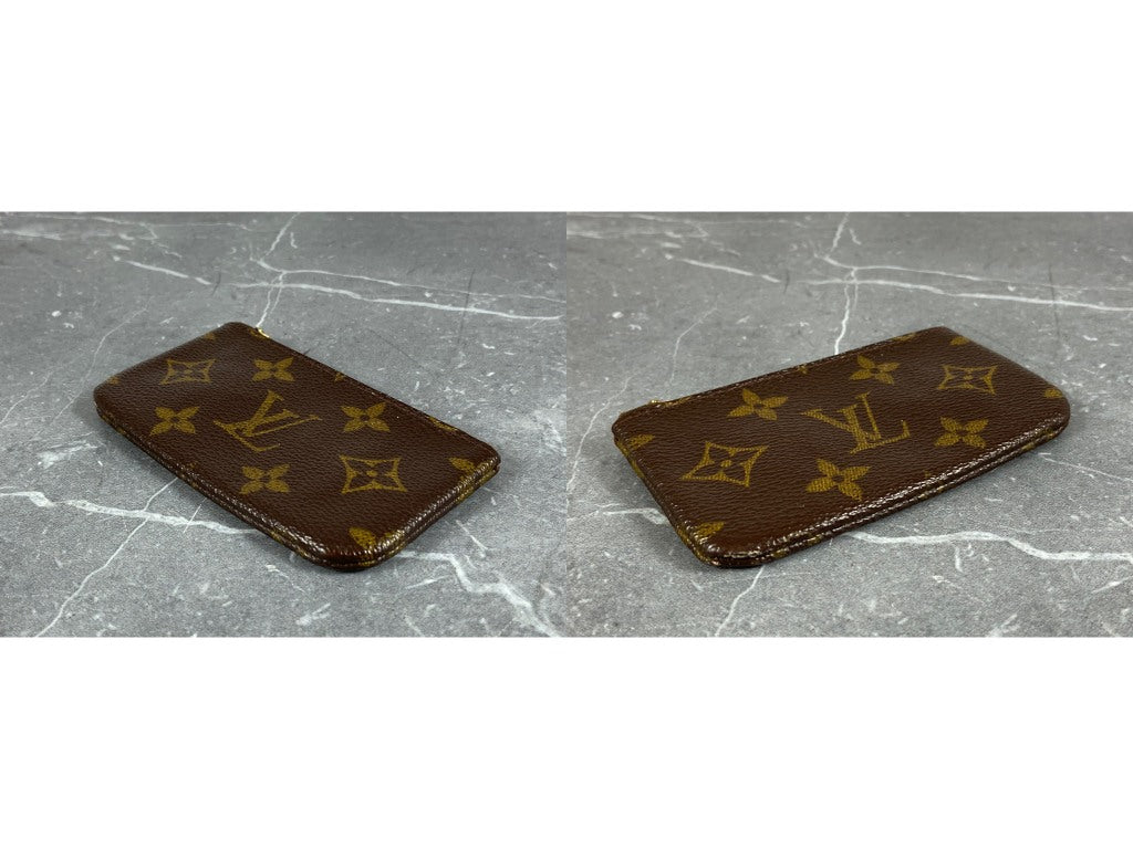 Louis Vuitton Pochette Cles Key Pouch Monogram Canvas