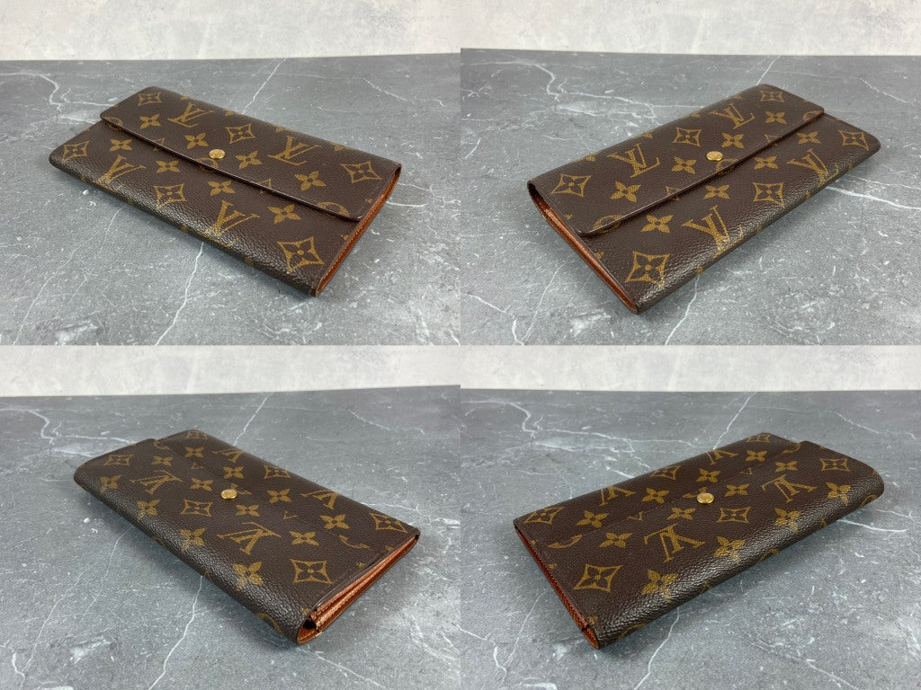 Louis Vuitton Sarah Wallet Monogram Canvas