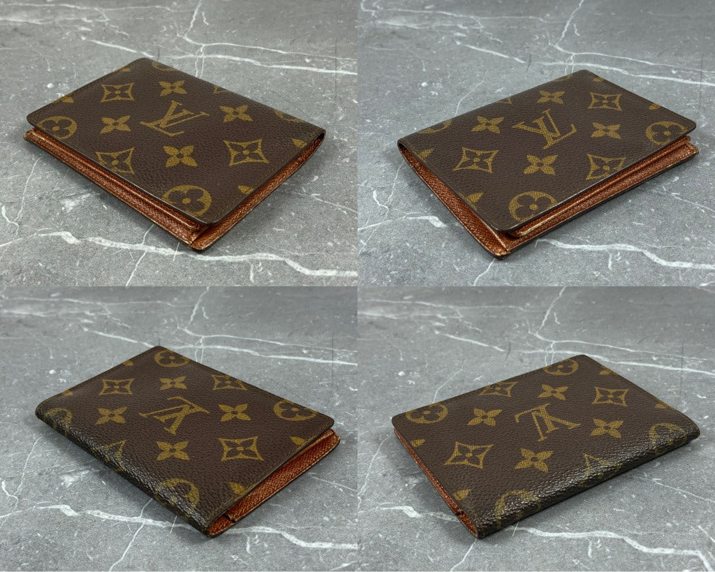 Louis Vuitton Bifold Card Case Monogram Canvas