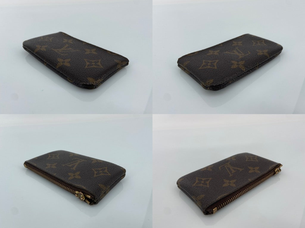 Louis Vuitton Pochette Cles Key Pouch Monogram Canvas