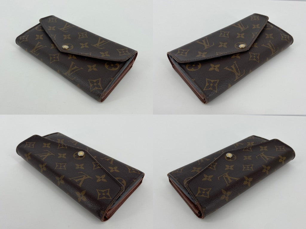 Louis Vuitton Sarah Wallet Monogram Canvas