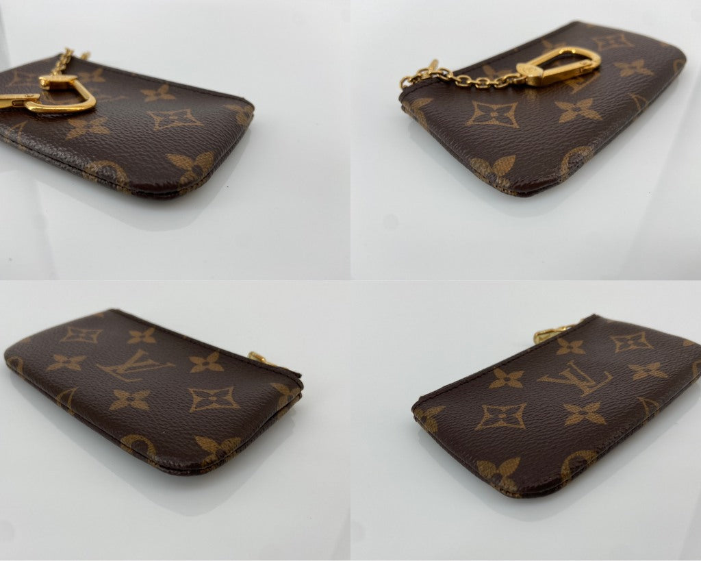 Louis Vuitton Pochette Cles Key Pouch Monogram Canvas