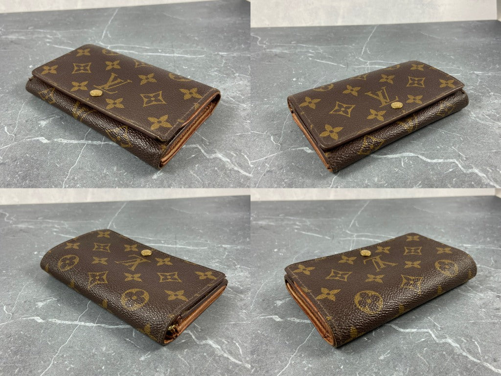 Louis Vuitton Porte-Monnaie Tresor Monogram Canvas