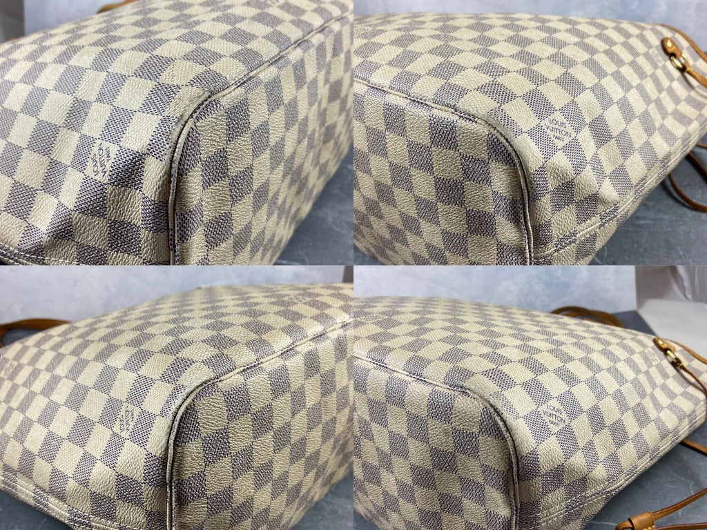 Louis Vuitton Neverfull MM Damier Azur Canvas