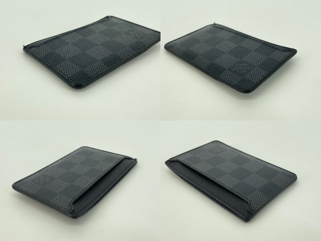 Louis Vuitton Neo Porte Cartes Cardholder Damier Graphite Canvas incl. Dustbag