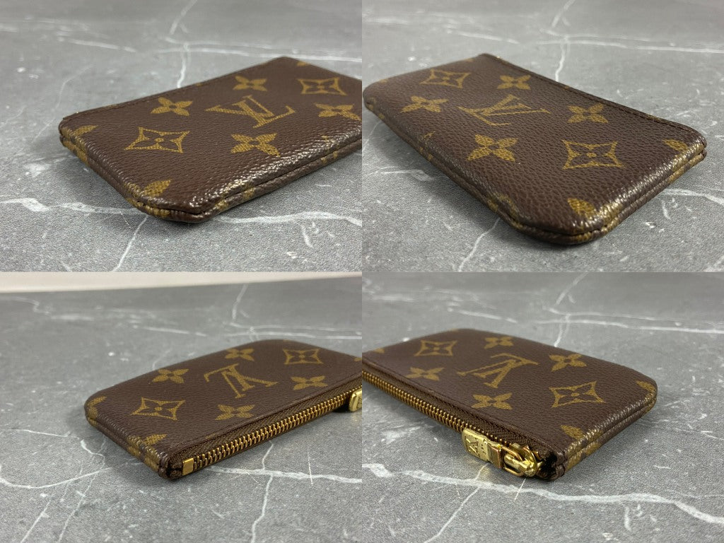 Louis Vuitton Pochette Cles Key Pouch Monogram Canvas