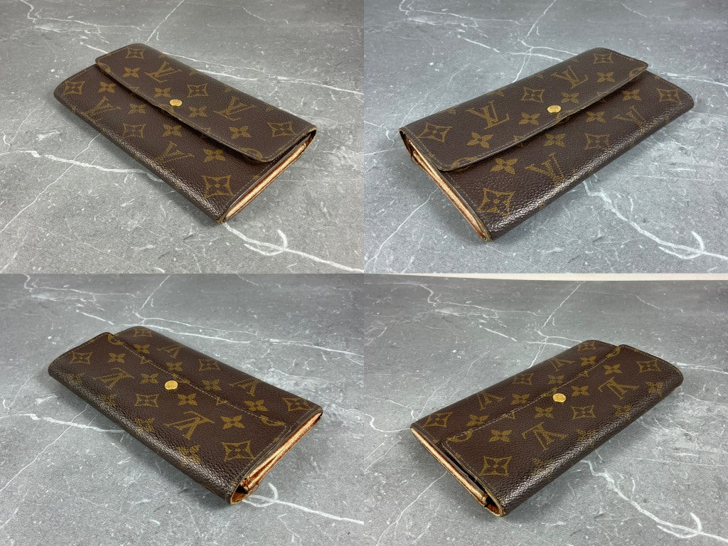 Louis Vuitton Sarah Wallet Monogram Canvas