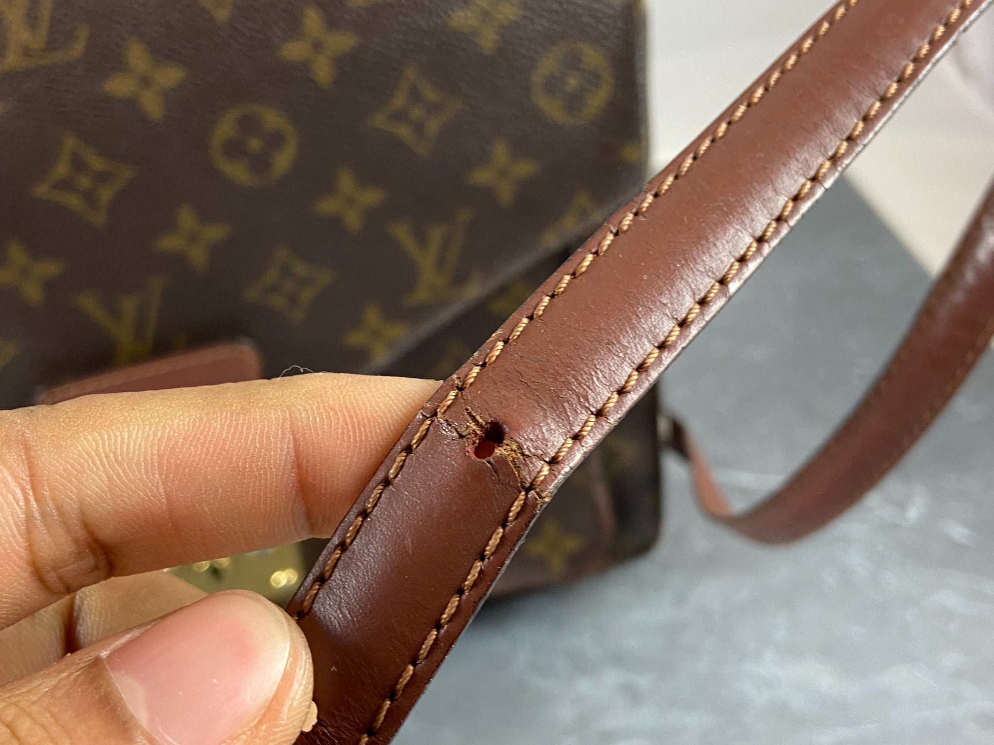 Louis Vuitton Monceau 28 Monogram Canvas