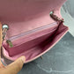 Chanel Timeless Flap Bag Medium Light Pink Jersey