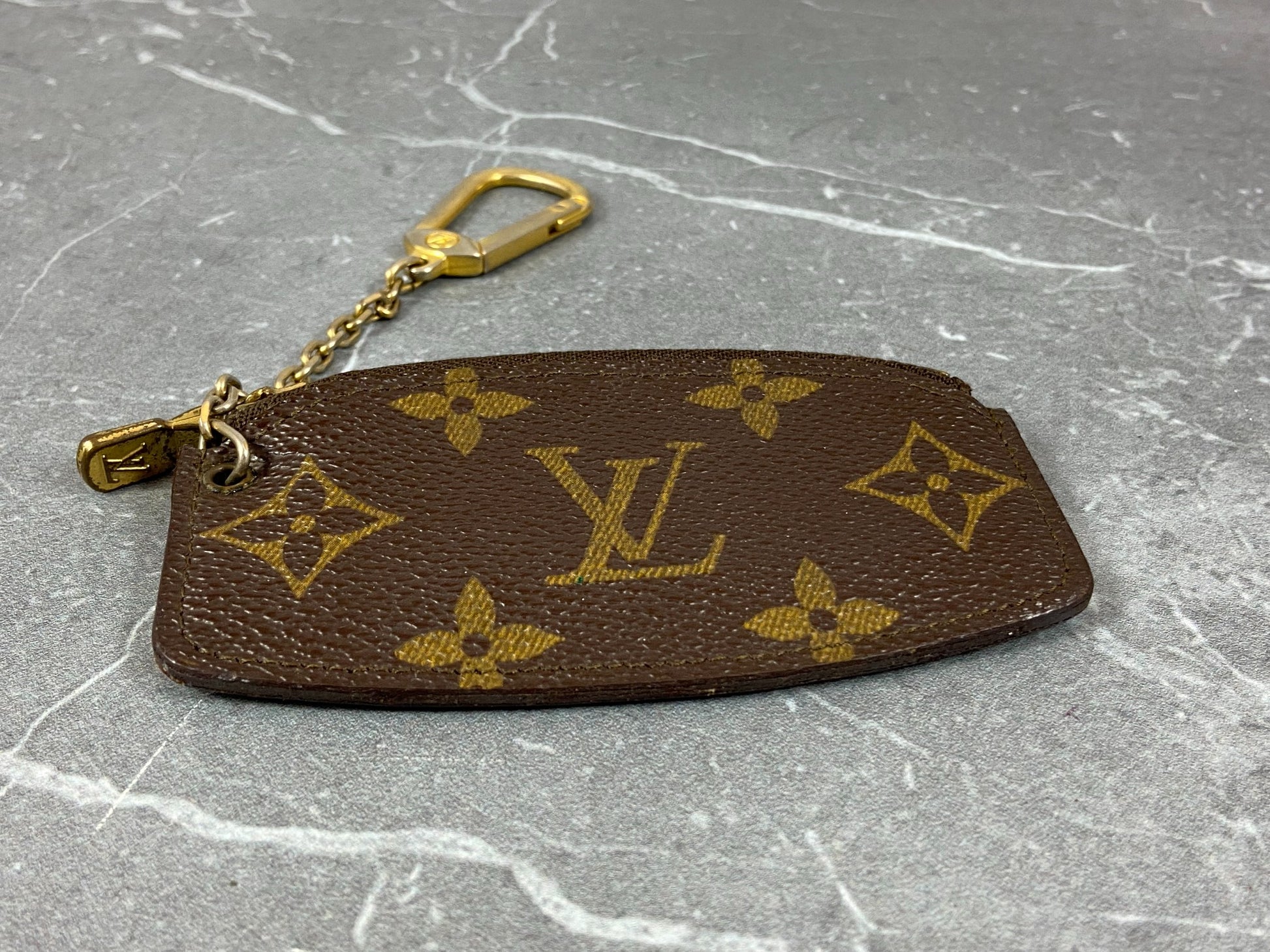 Louis Vuitton Pochette Cles Key Pouch Monogram Canvas incl. Box –  heatstation