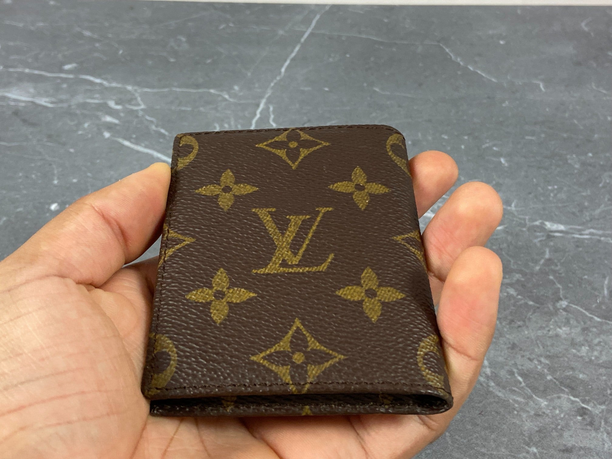 Louis Vuitton Bifold Card Case Monogram Canvas