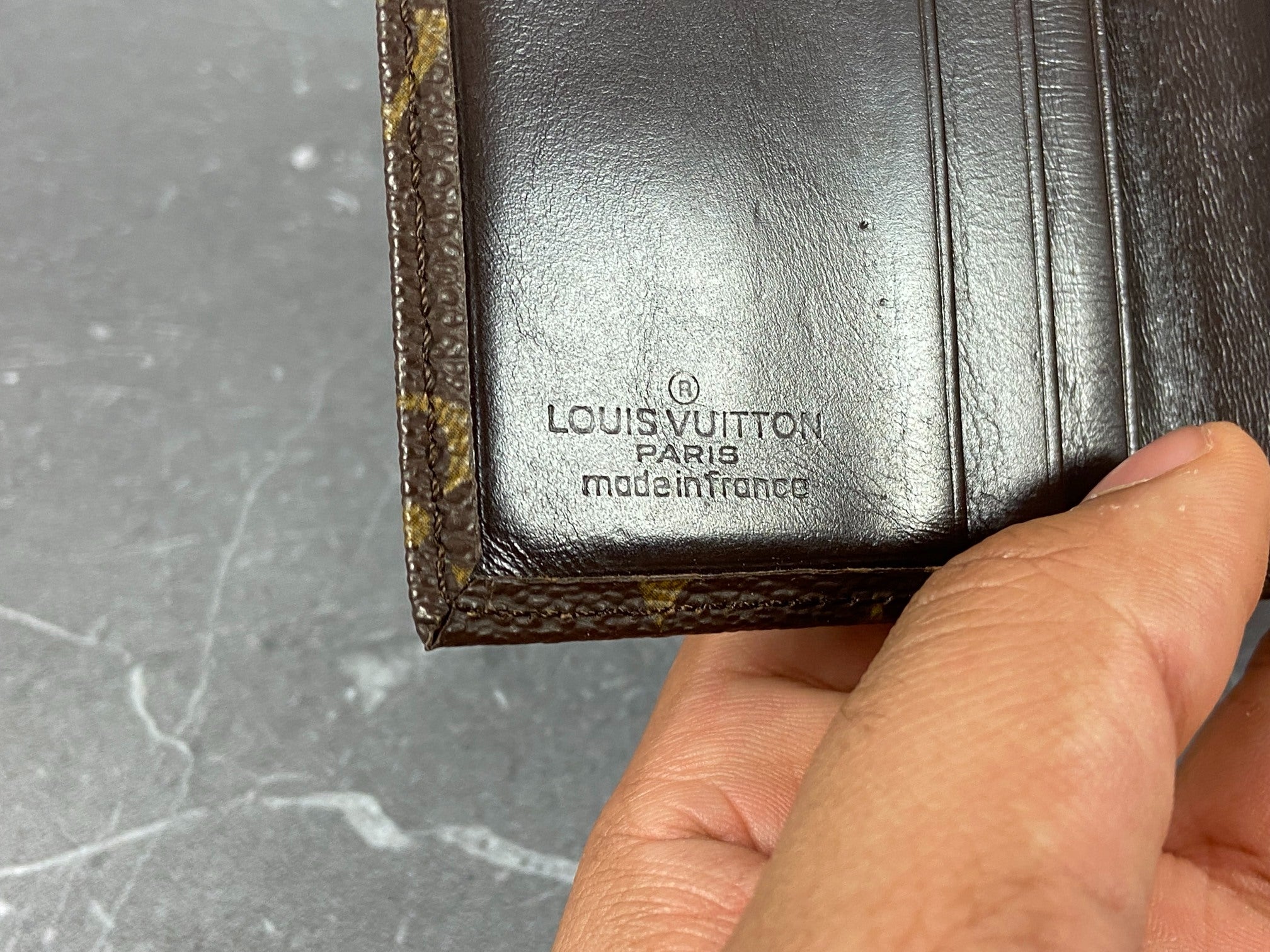 Louis Vuitton Bifold Card Case Monogram Canvas