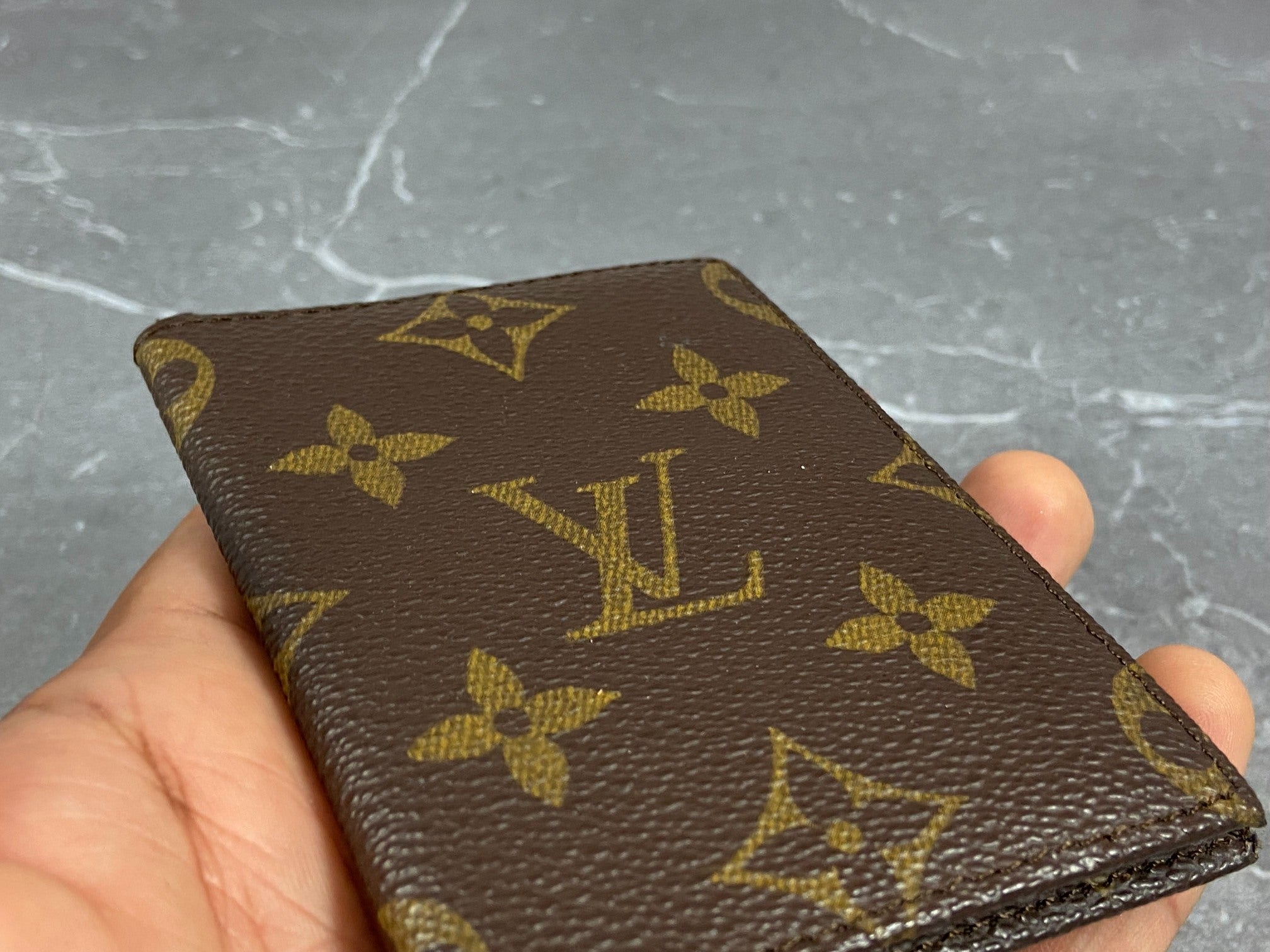 Louis Vuitton Bifold Card Case Monogram Canvas