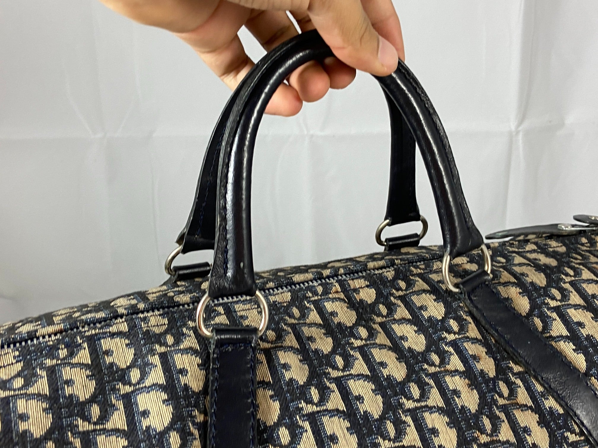 Christian dior best sale trotter monogram bag