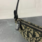 Christian Dior Saddle Pochette / Mini / Hobo Bag Black Trotter Monogram