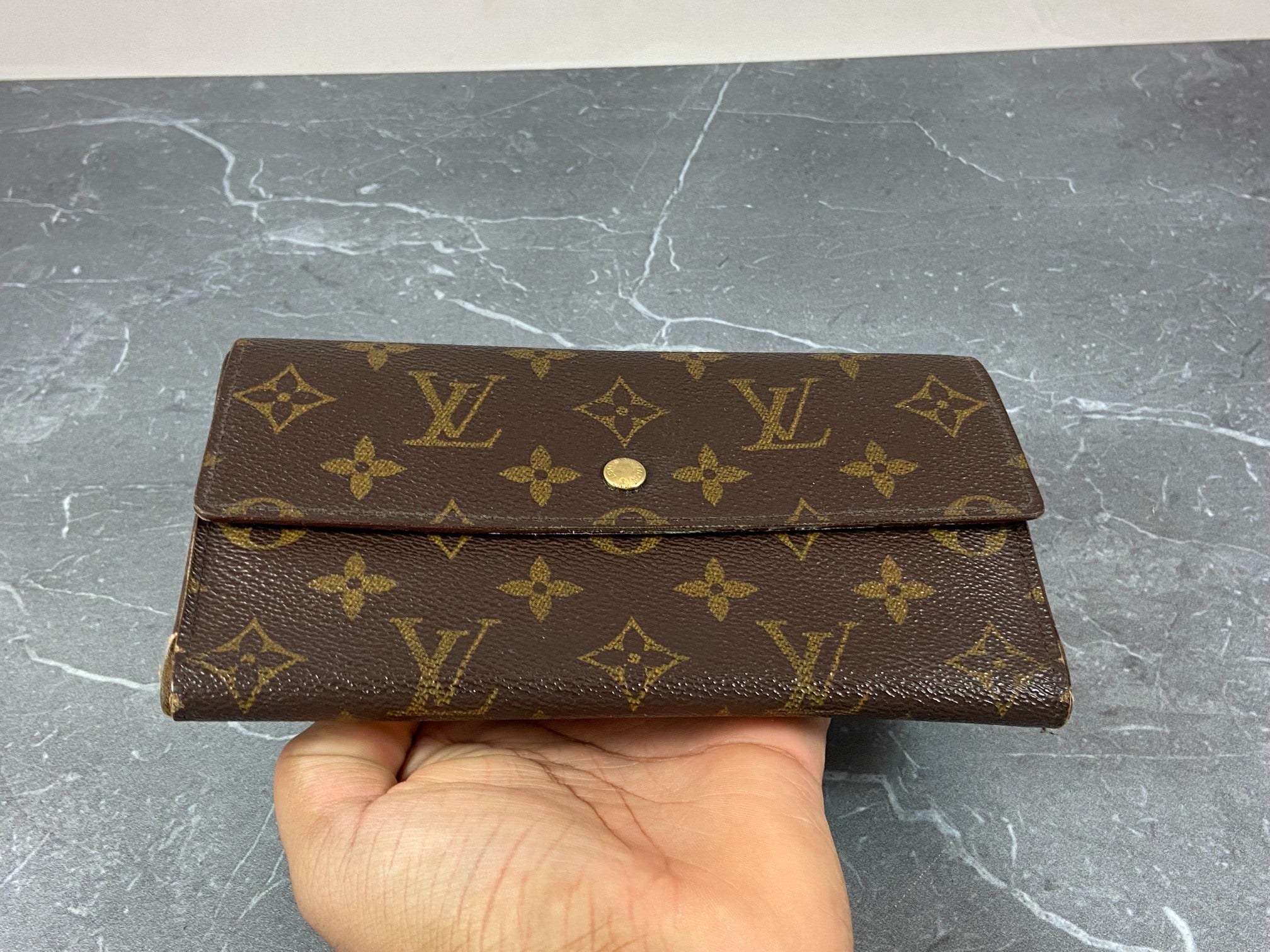 Louis Vuitton Porte Tresor International Wallet Monogram Canvas