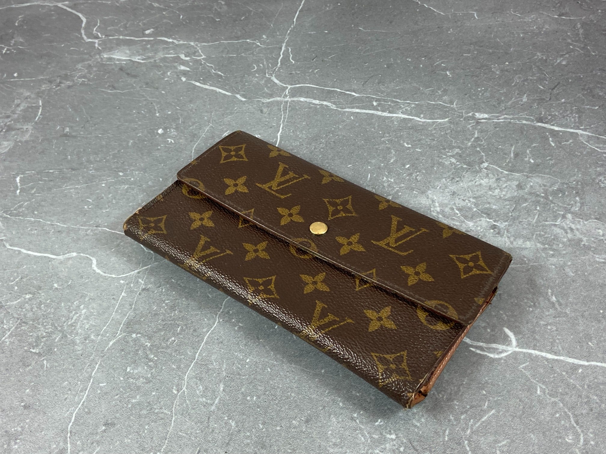 Louis Vuitton Porte Tresor International Wallet Monogram Canvas