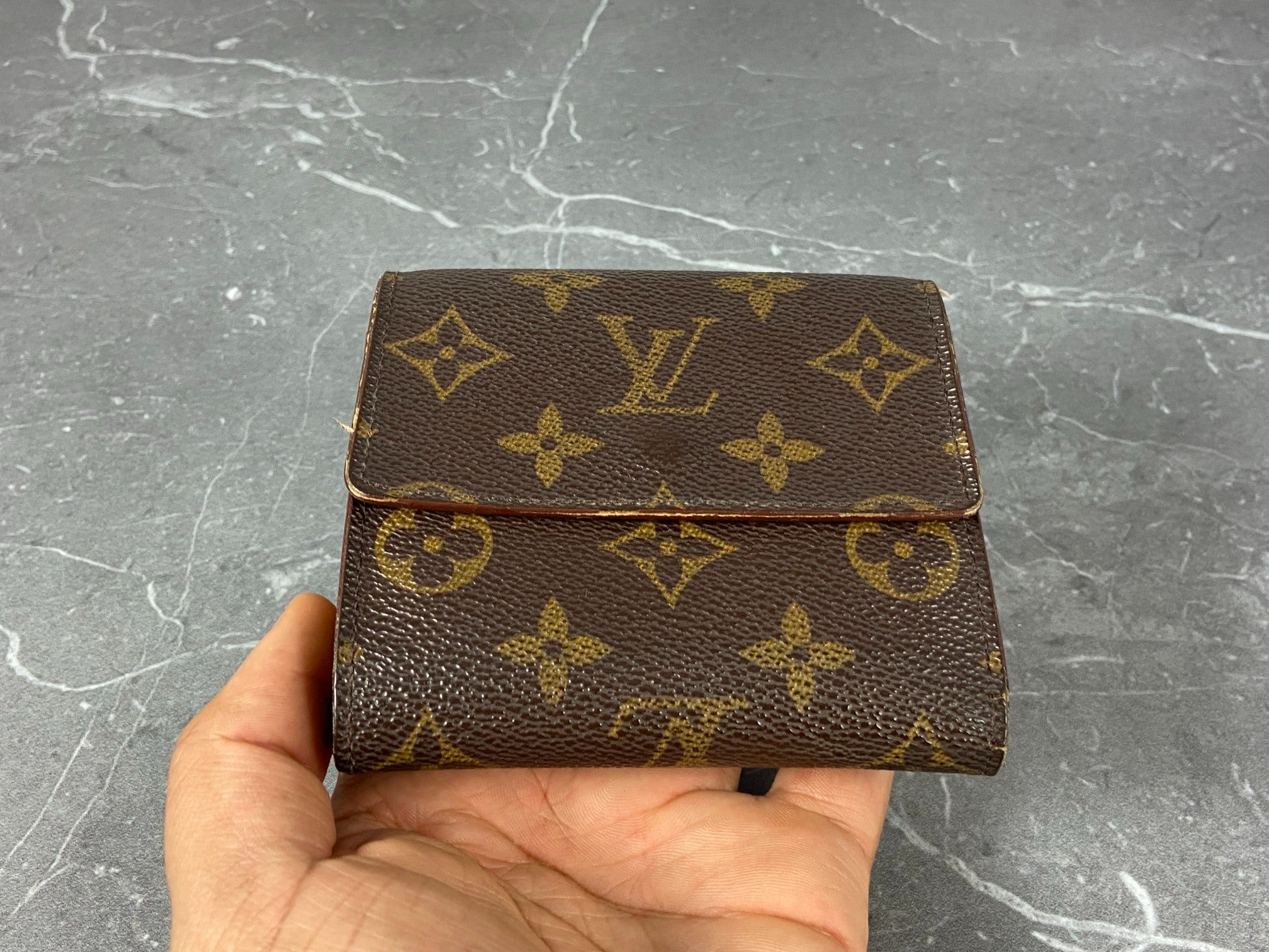 Louis Vuitton Elise Wallet Monogram Canvas incl. Box