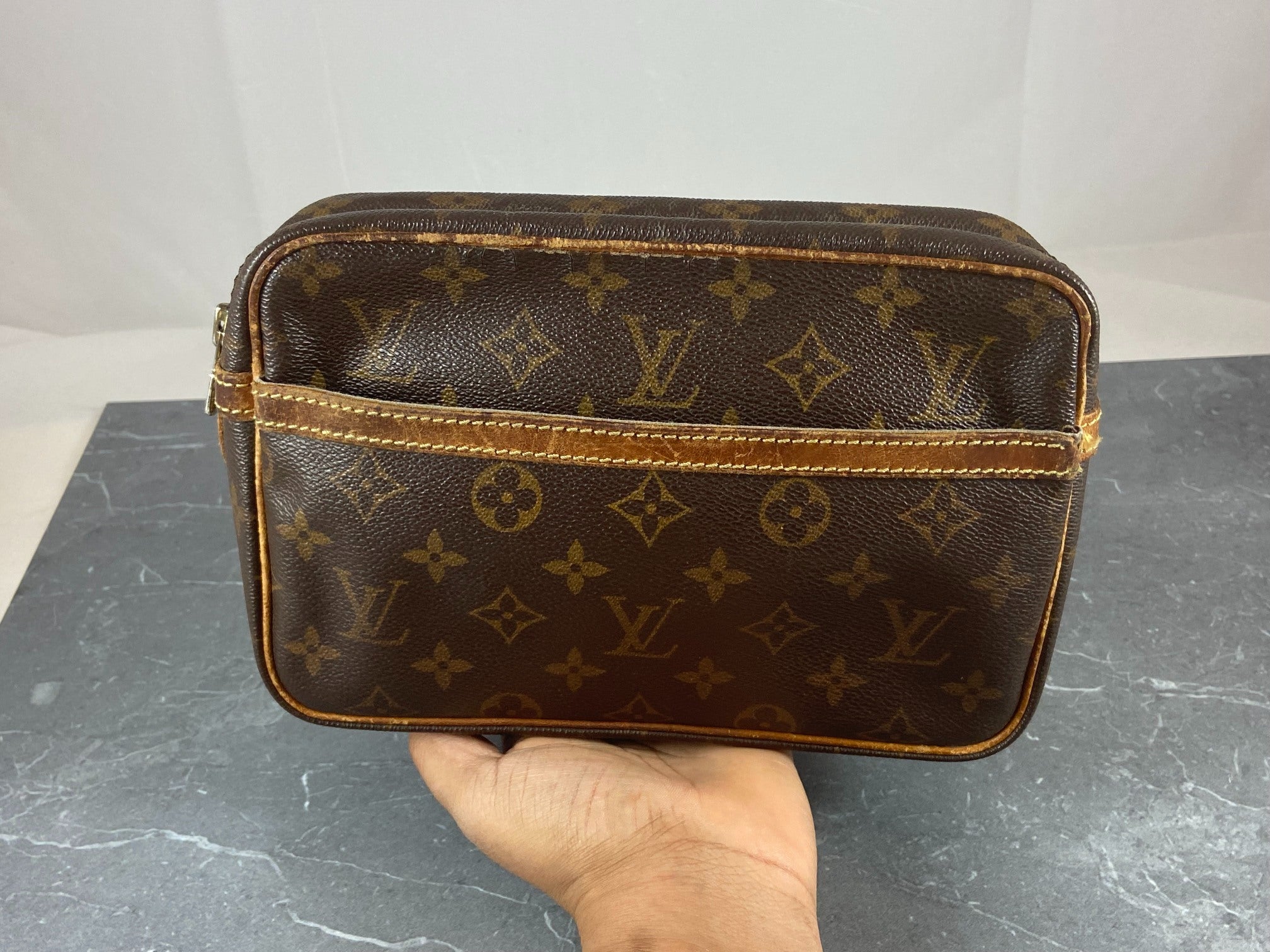 Louis Vuitton Clutch Compiègne 23 Monogram Canvas