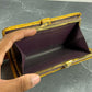 Louis Vuitton French Long Wallet Yellow Epi Leather
