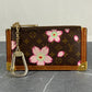 Louis Vuitton Takashi Murakami Pochette Cles Key Pouch Cherry Blossom