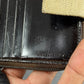 Prada Compact Zip Wallet Beige Canvas