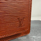 Louis Vuitton Monceau 28 Brown Epi Leather