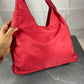 Prada Tessuto Asimmet Hand / Shoulder Bag Vermiglio
