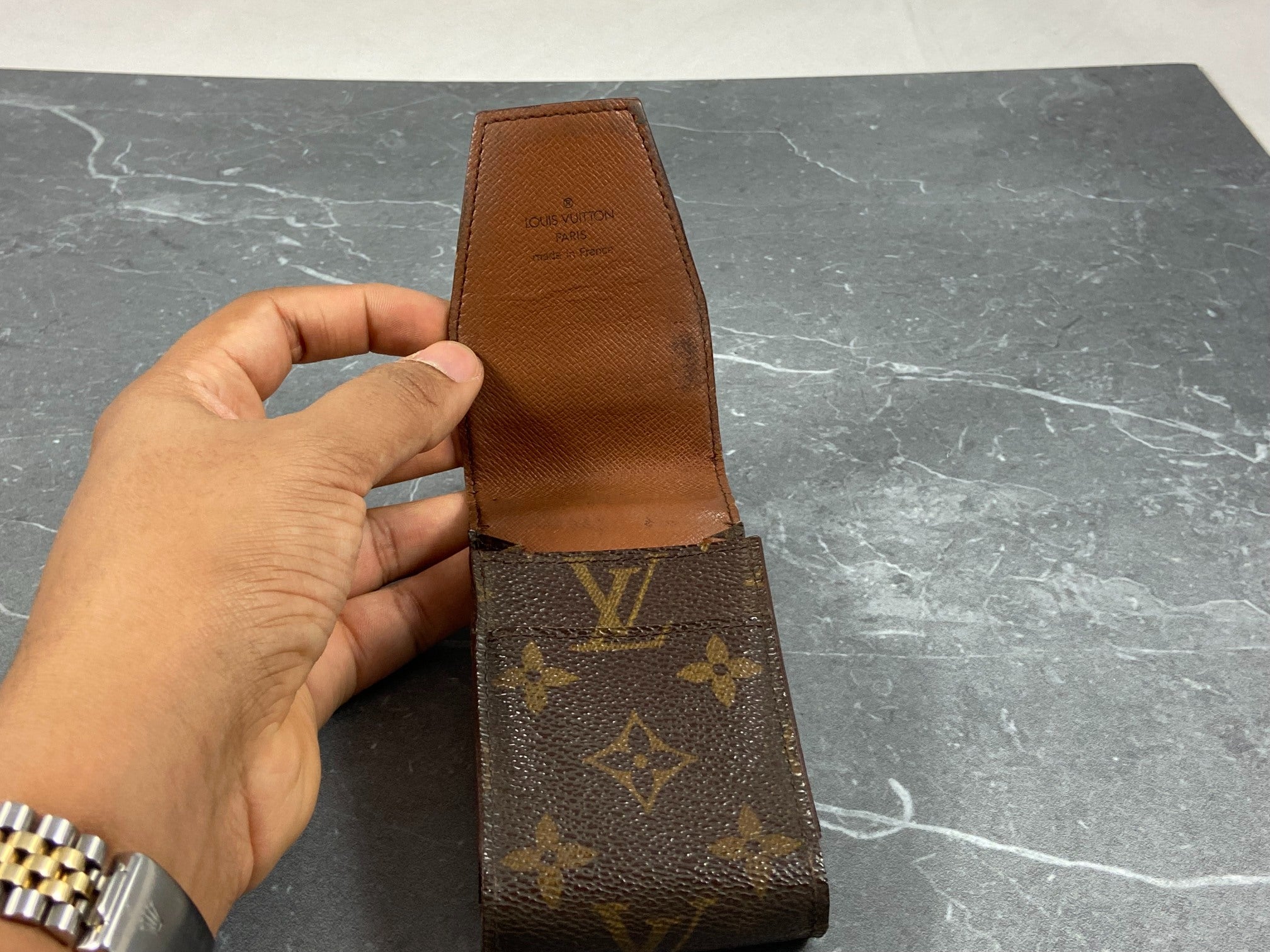 Louis Vuitton Cigarette Case Monogram Canvas