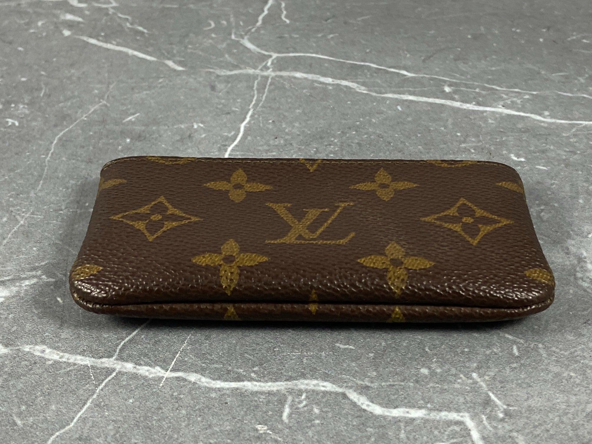 Louis Vuitton Pochette Cles Key Pouch Monogram Canvas