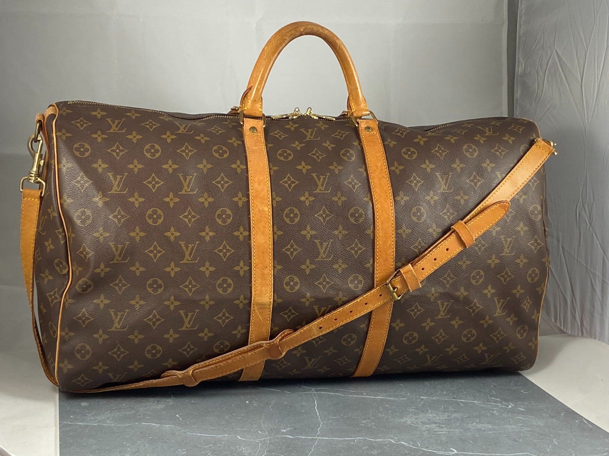 Louis Vuitton Keepall 60 Bandouliere Monogram Canvas