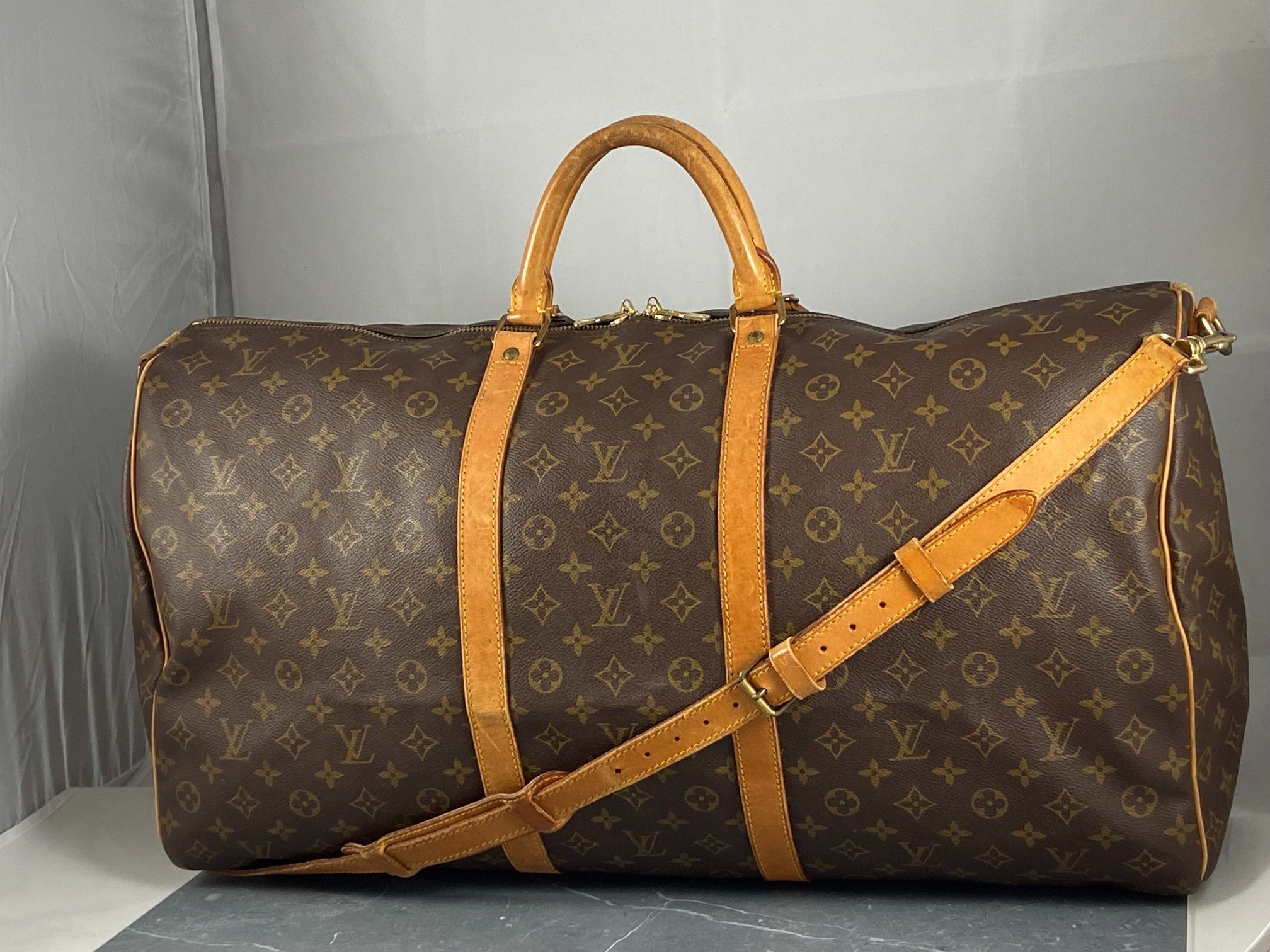 Louis Vuitton Keepall 60 Bandoulière Monogram Canvas