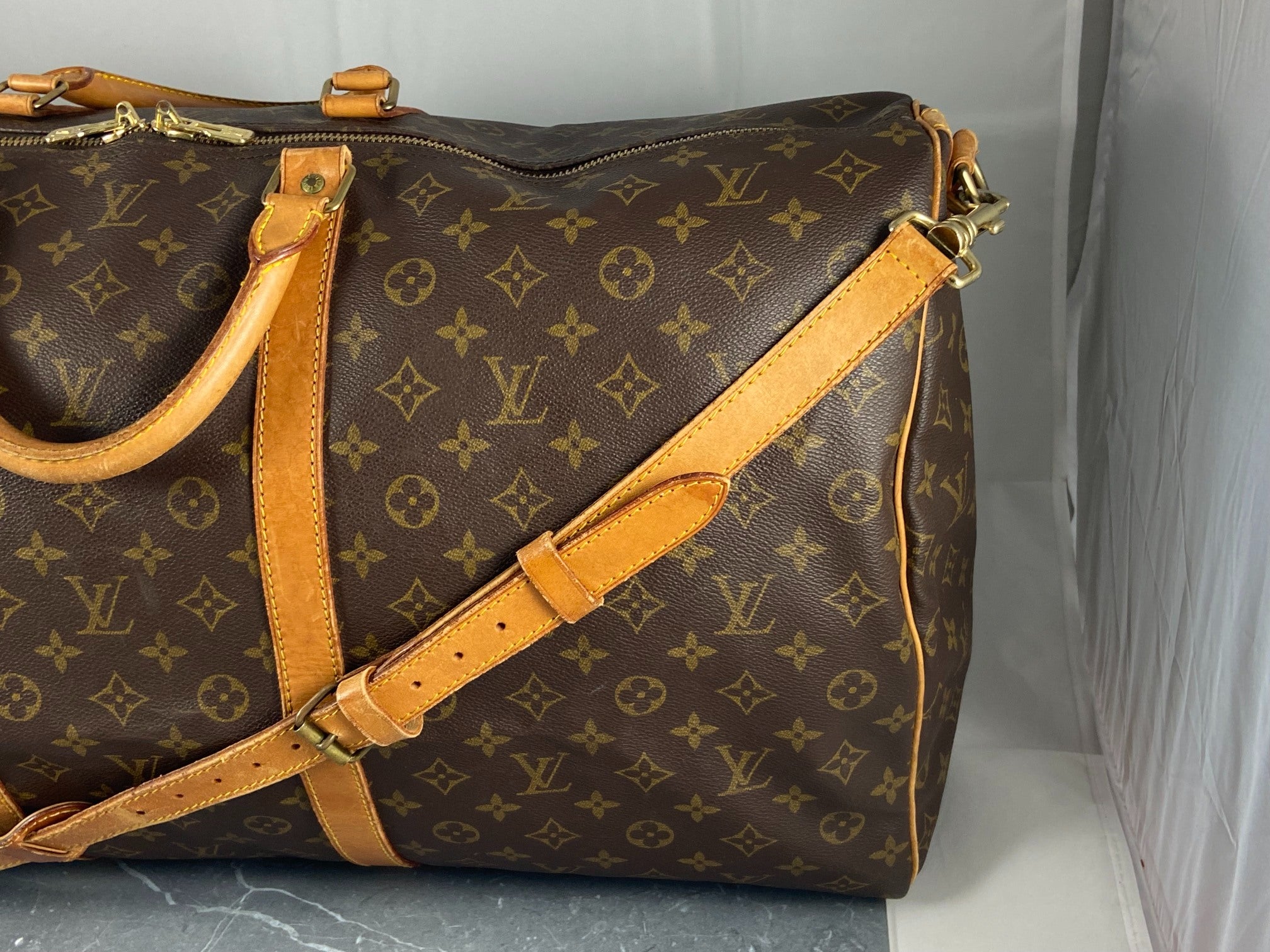 Louis Vuitton Keepall 60 Bandouliere Monogram Canvas