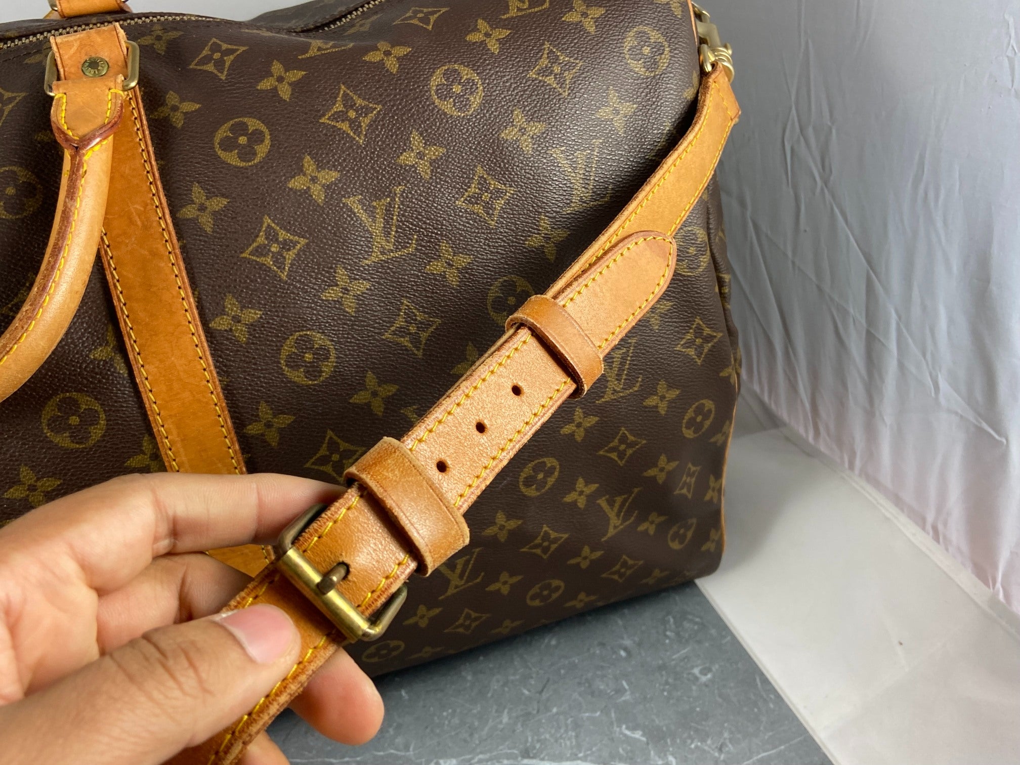 Louis Vuitton Keepall 60 Bandouliere Monogram Canvas