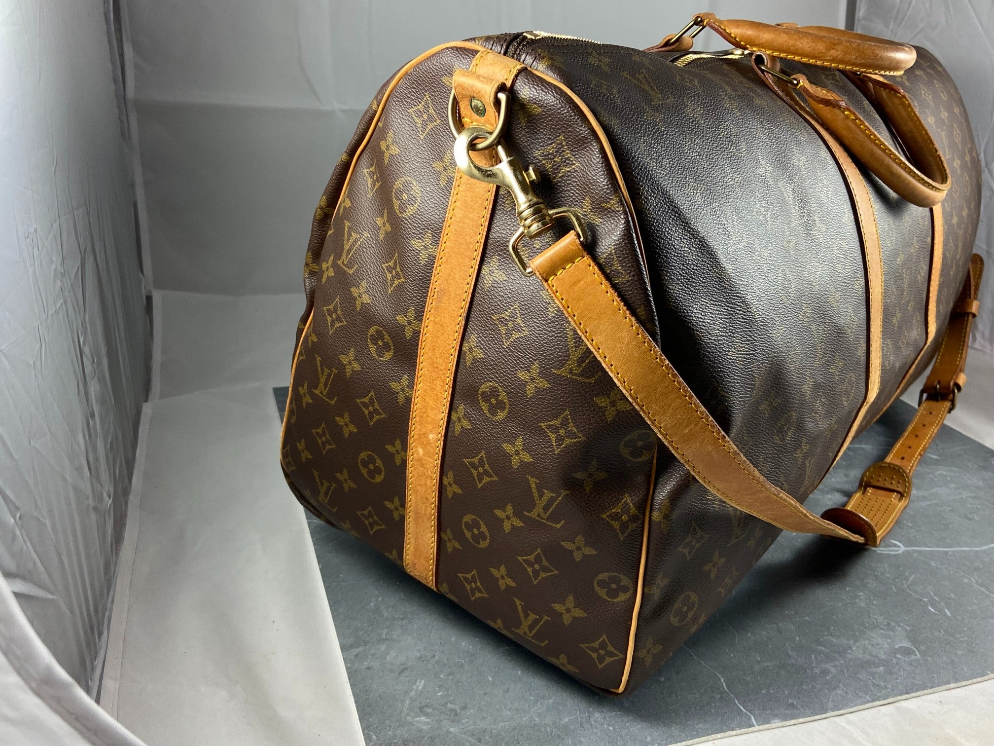 Louis Vuitton Keepall 60 Bandouliere Monogram Canvas