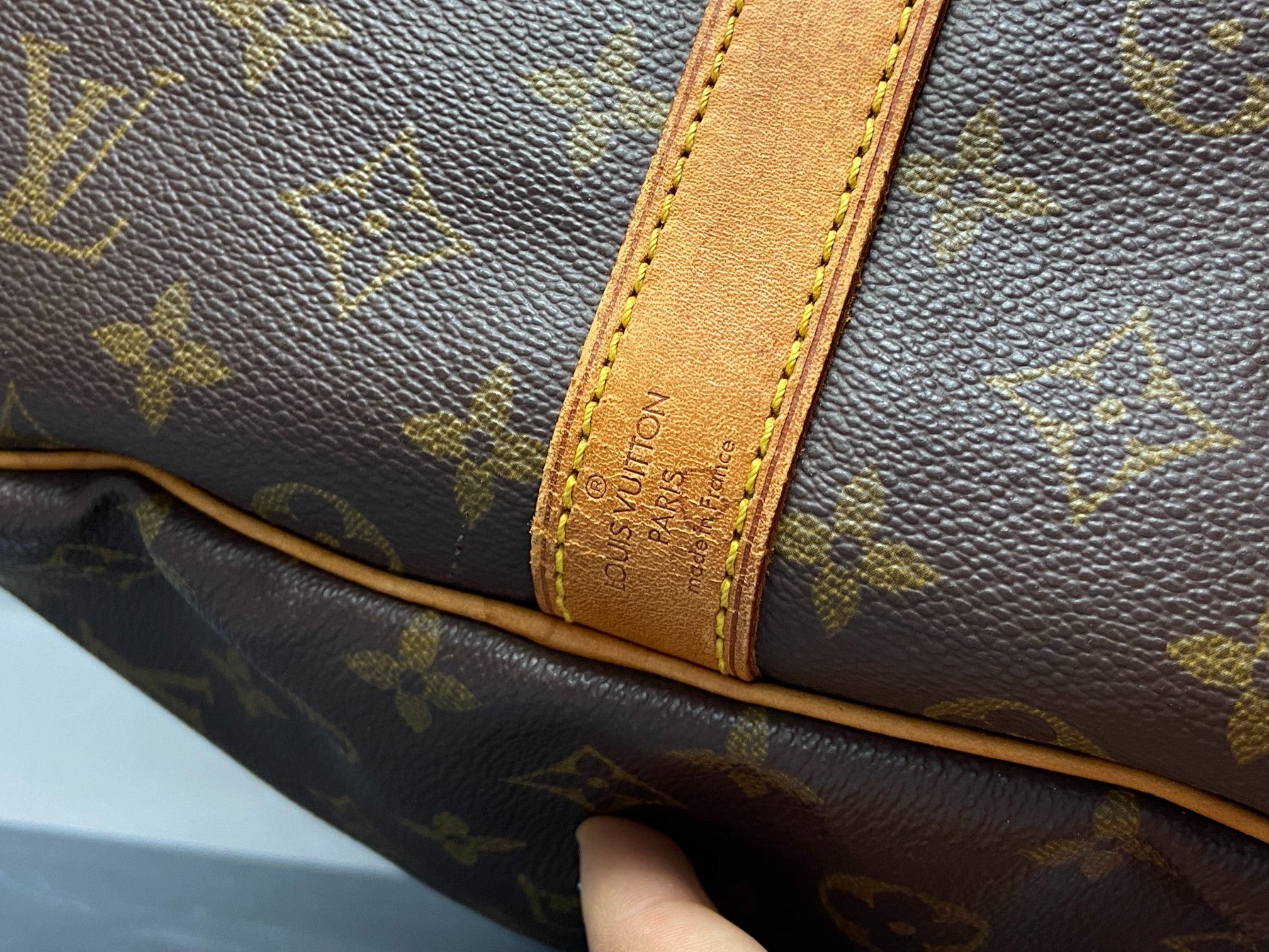 Louis Vuitton Keepall 60 Bandouliere Monogram Canvas