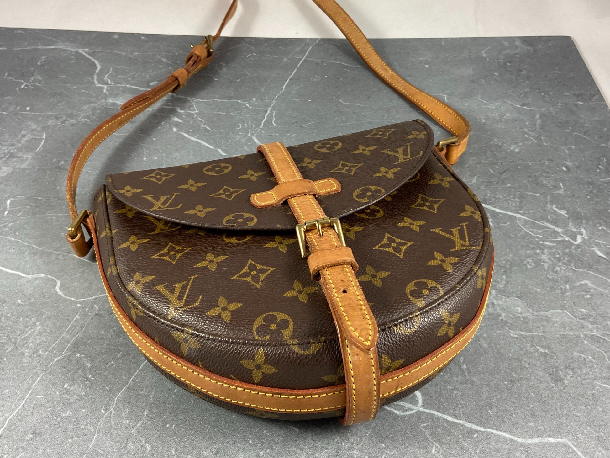Louis Vuitton, Bags, Louis Vuitton Monogram Chantilly Gm Shoulder Bag  M5232 Lv Auth Pt3193