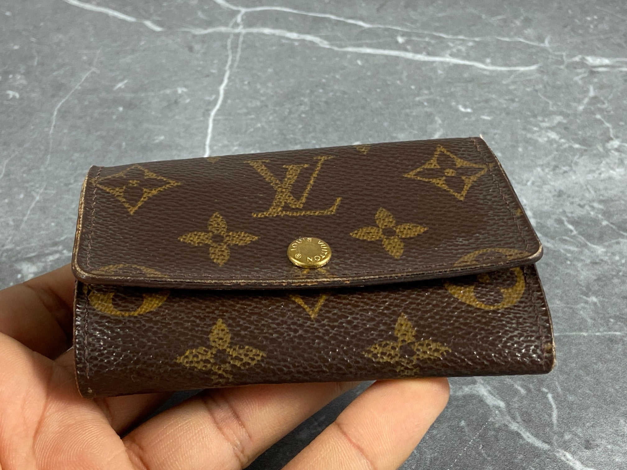 Louis Vuitton 4 Key Holder Monogram Canvas