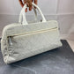 Chanel Bowling Bag Grey Quilted Canvas