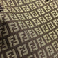 Fendi Hand / Shoulder Bag Grey Zucchino Monogram