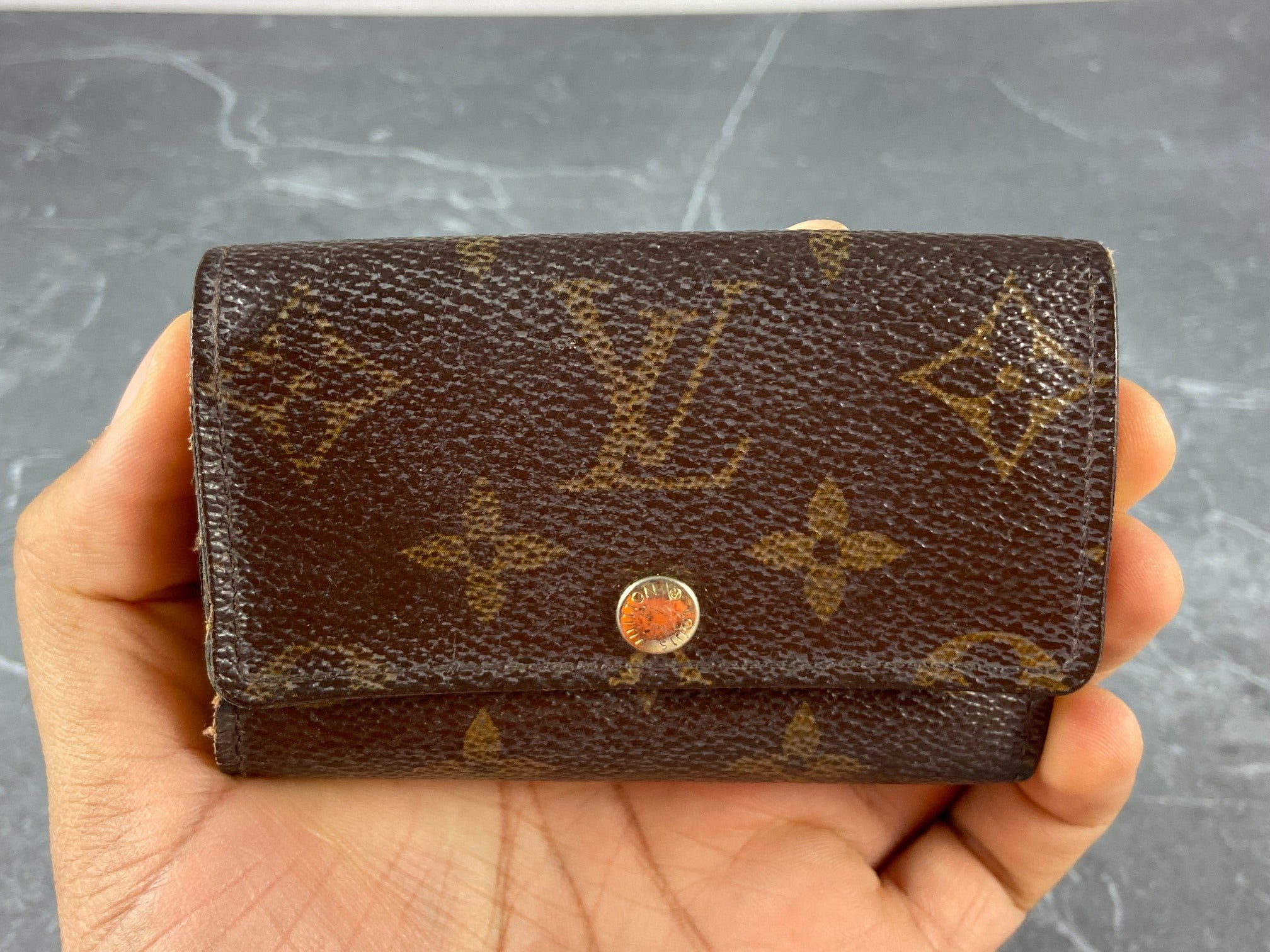 Louis Vuitton 4 Key Holder Monogram Canvas